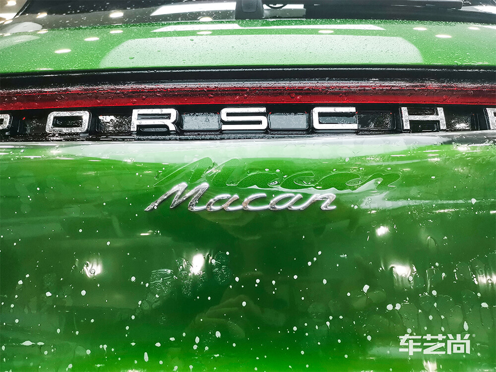 保时捷Macan施工威固隐形车衣，专车专用裁膜（7）