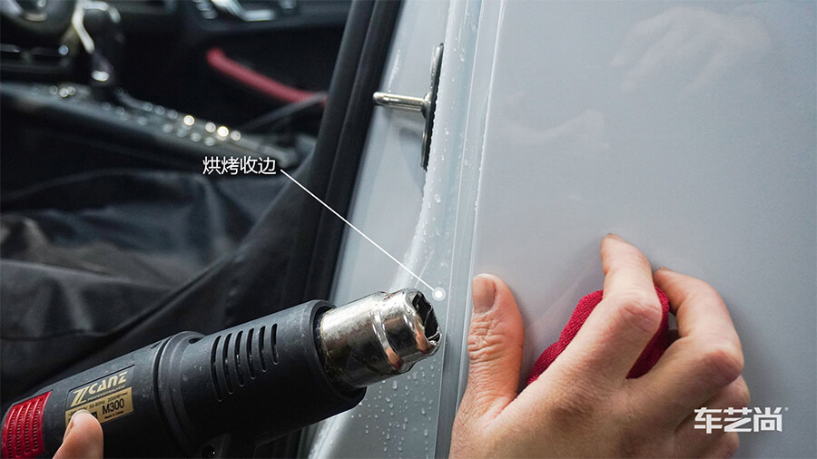 保时捷麦肯施工威固隐形车衣案例施工展示（5）