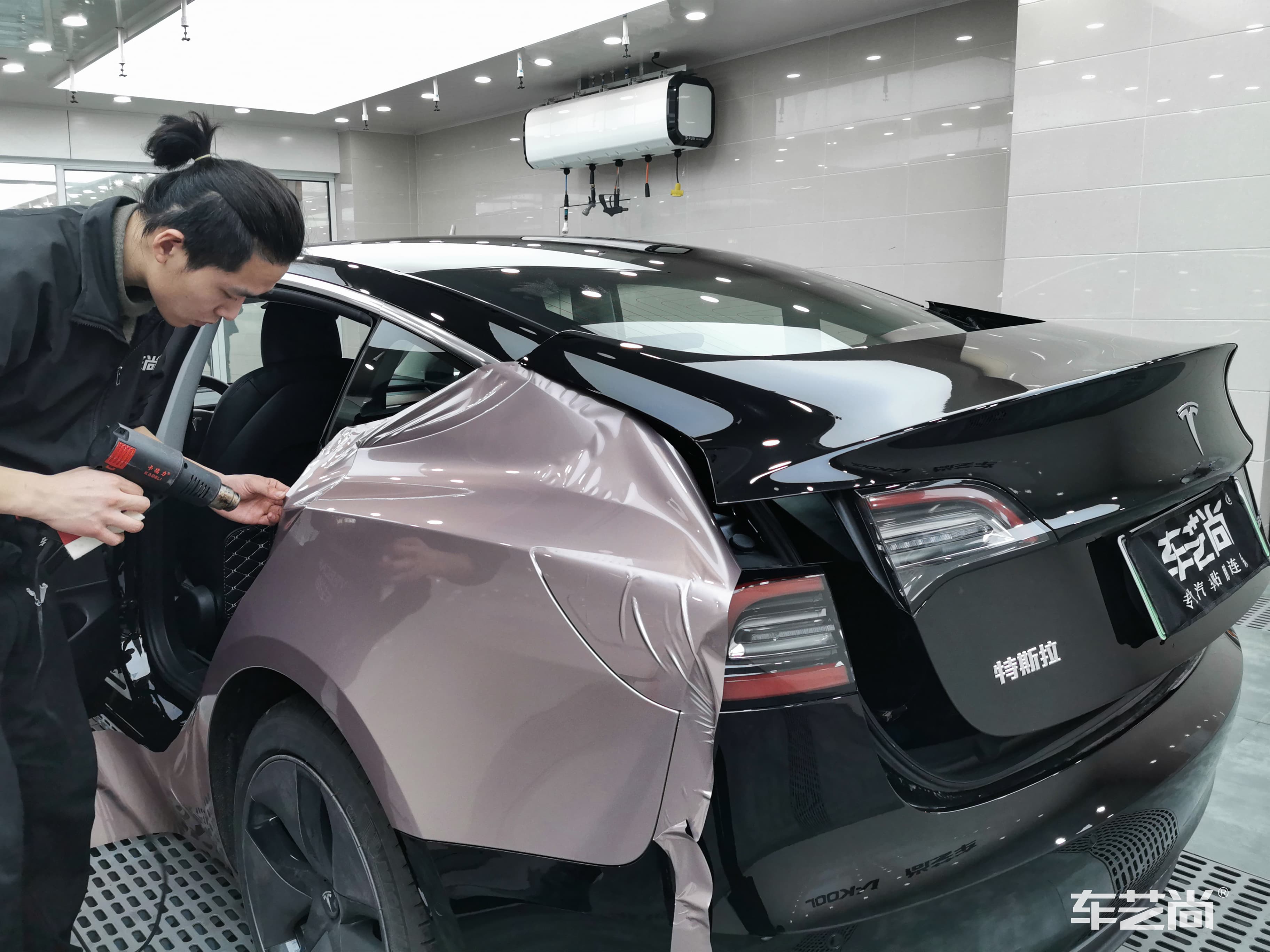 特斯拉施工改色膜效果怎么样？