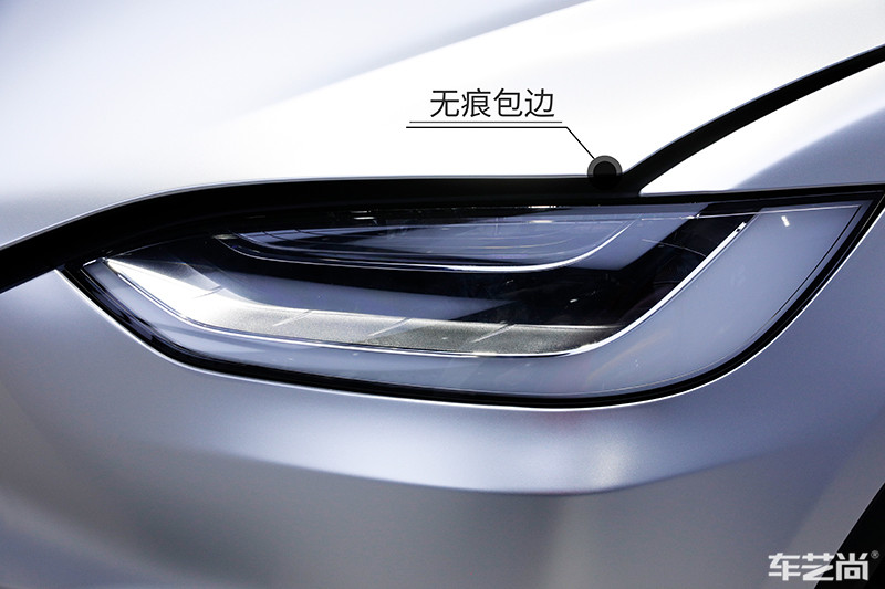 特斯拉改色电光金属银效果怎么样？（施工效果 图一）