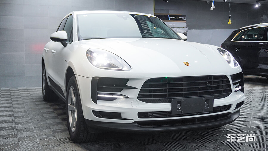 保时捷麦肯施工威固隐形车衣案例施工展示（10）