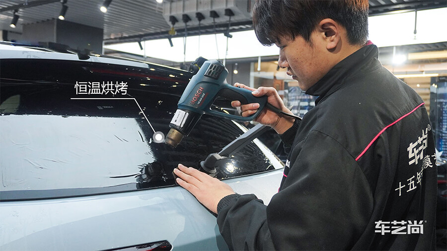 蔚来 ES6装贴威固隔热膜（5）