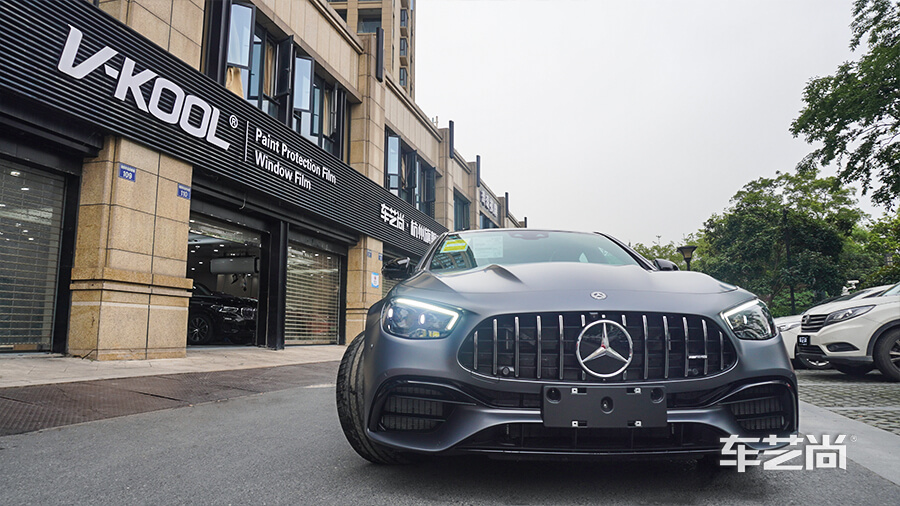 奔驰AMG E63施工威固漆面保护膜效果（图八）