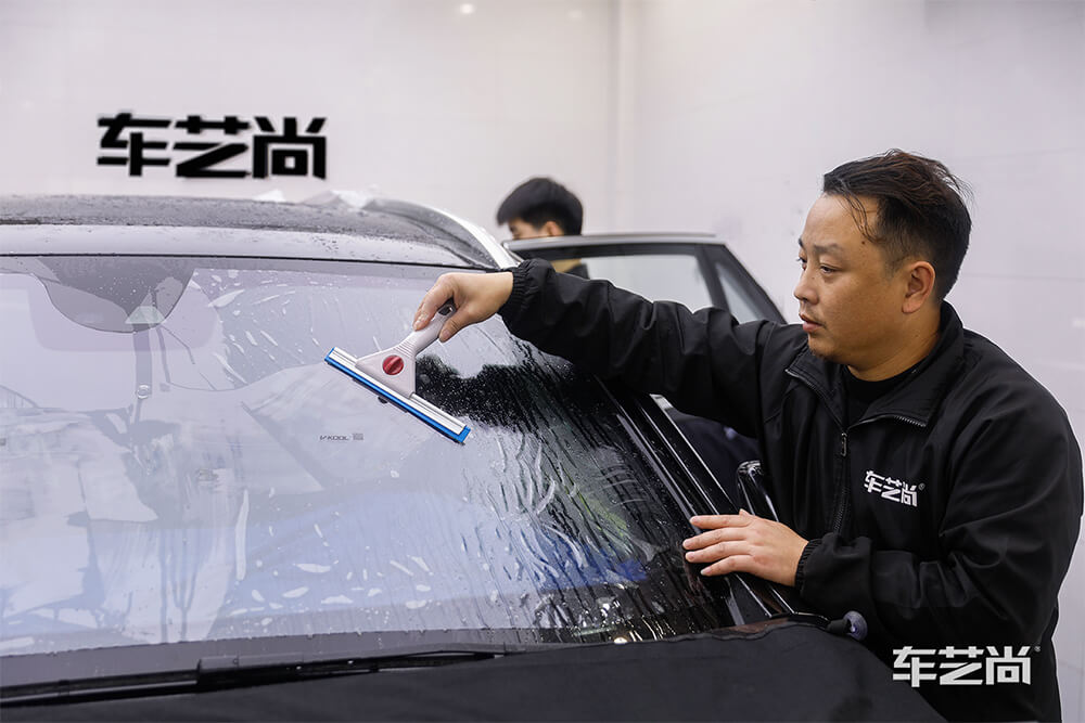 奔驰 GLC300L施工威固隔热膜案例展示（4）