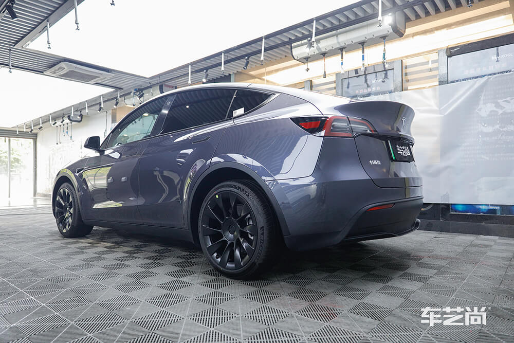 特斯拉Model Y施工威固漆面保护膜施工效果展示（图六）