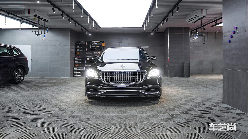 迈巴赫选择施工威固隐形车衣，施工流程展示（11）