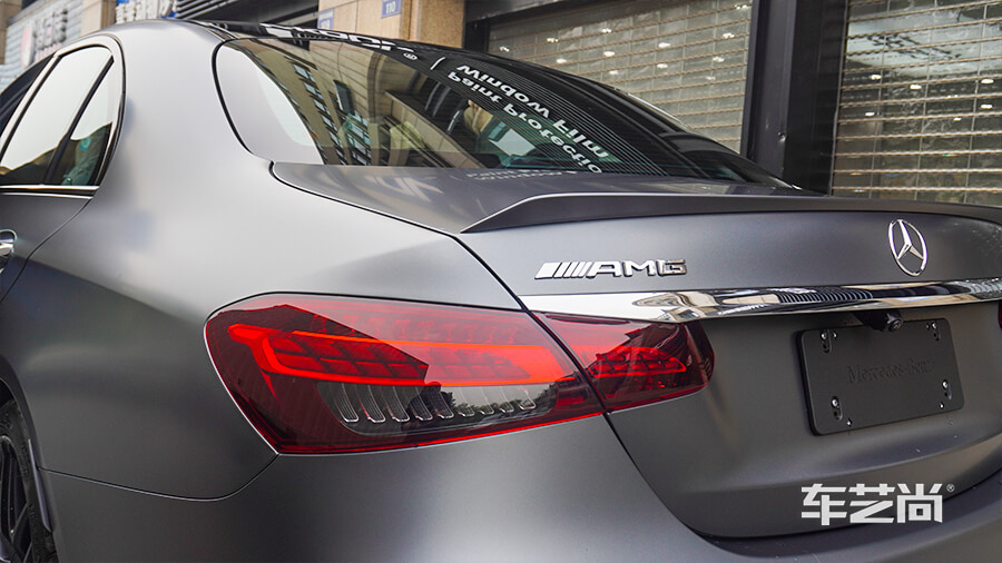 奔驰AMG E63施工威固漆面保护膜效果（图二）