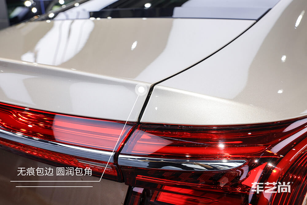 红旗H9施工威固漆面保护膜施工效果展示（图六）