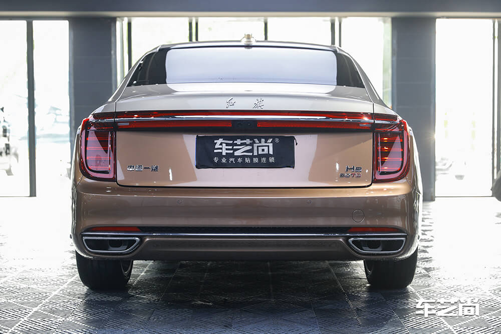 红旗H9施工威固漆面保护膜施工效果展示（图八）