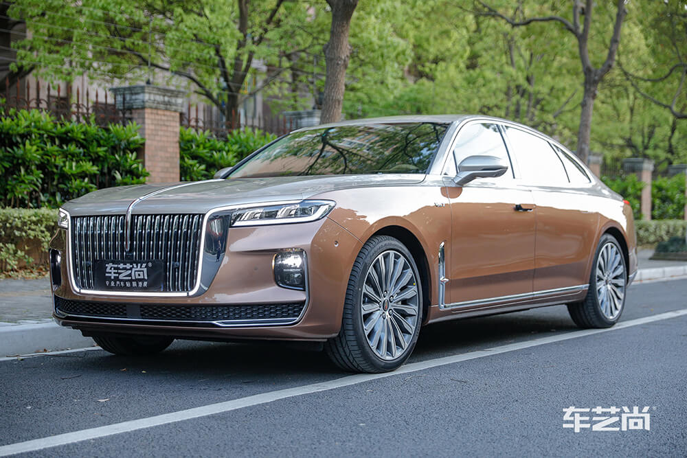 红旗H9施工威固漆面保护膜施工效果展示（图十二）