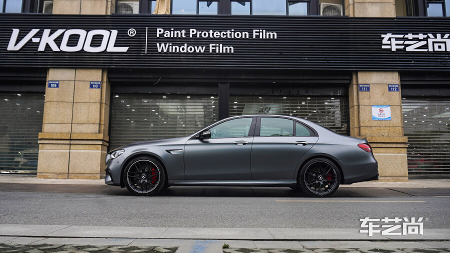 奔驰AMG E63施工威固漆面保护膜效果（图十）