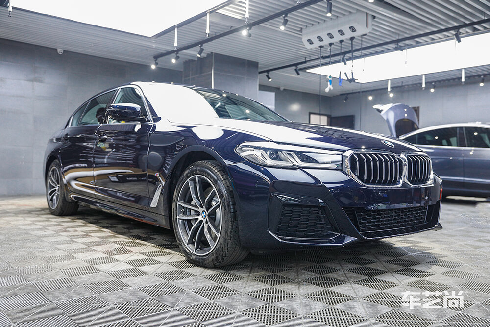 宝马5系装贴威固漆面保护膜效果展示（图四）