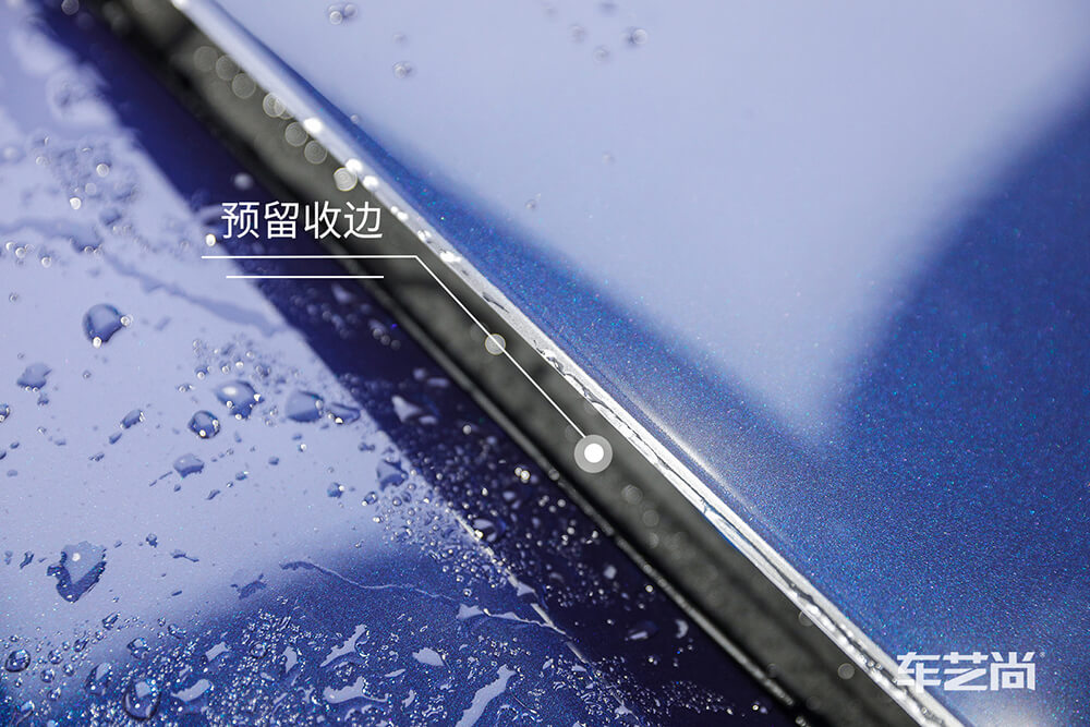 保时捷帕拉梅拉施工威固漆面保护膜过程展示（图十二）