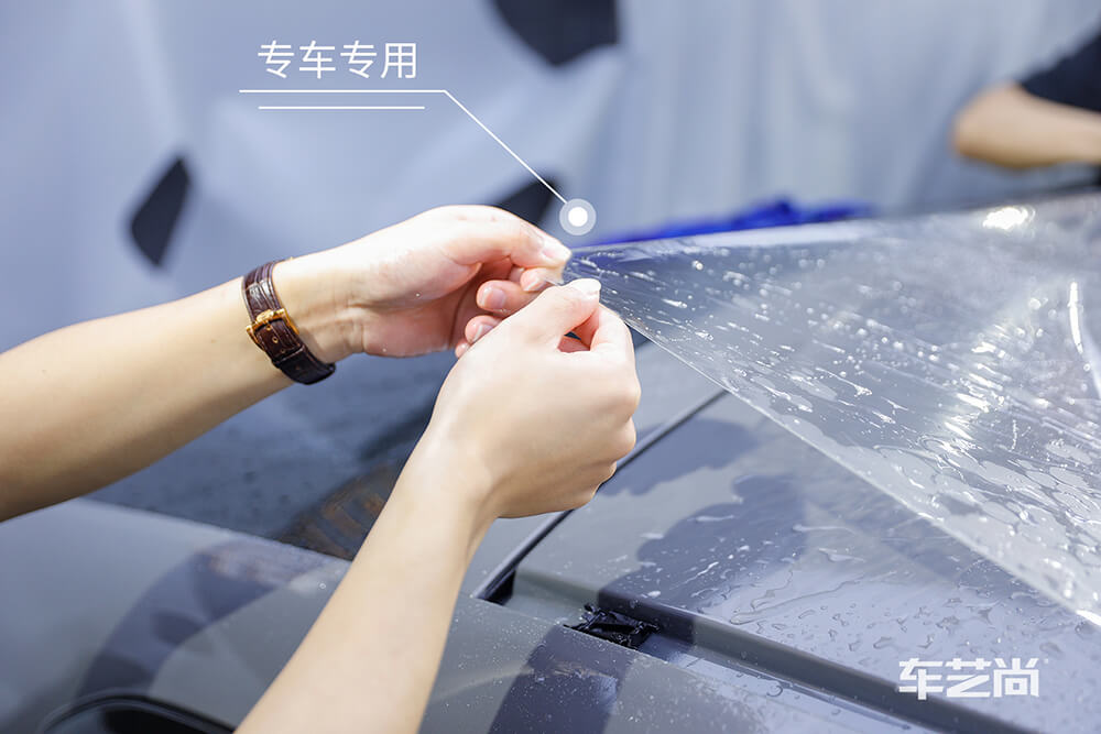 宝马6系GT施工威固漆面保护膜过程展示（图三）