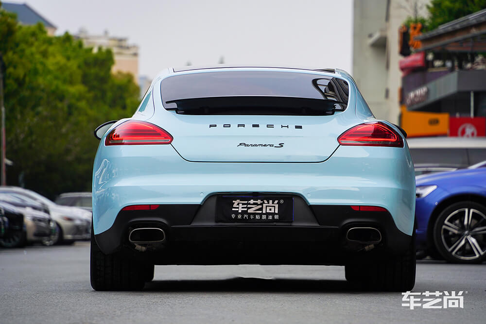 保时捷帕拉梅拉施工威固漆面保护膜效果展示（图十六）