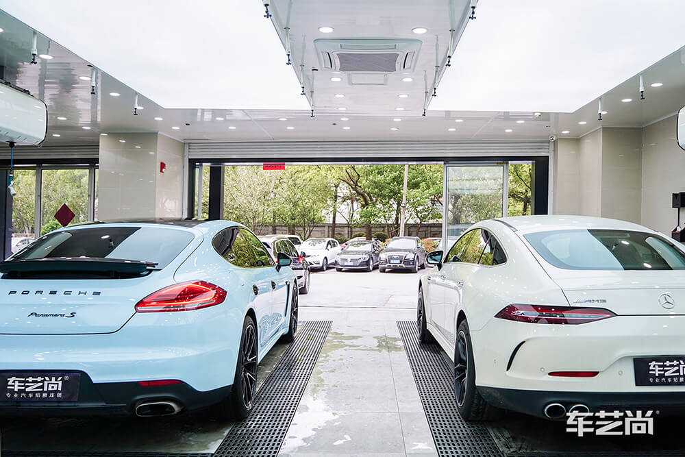 保时捷帕拉梅拉施工威固漆面保护膜效果展示（图五）