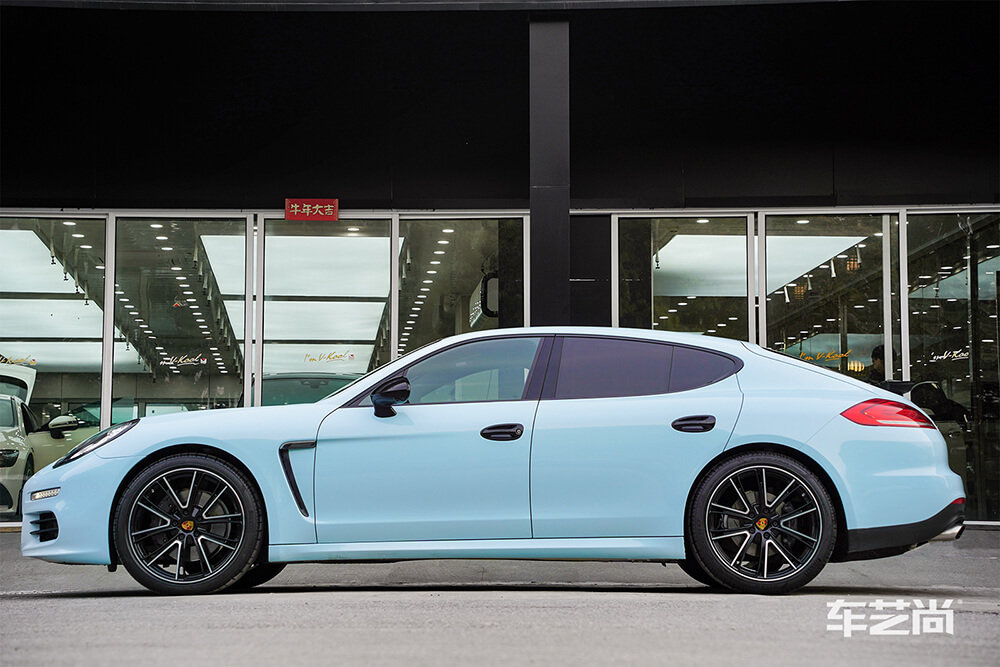 保时捷帕拉梅拉施工威固漆面保护膜效果展示（图十九）