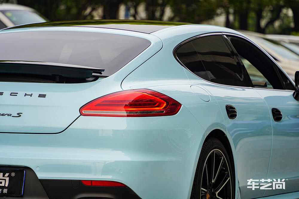 保时捷帕拉梅拉施工威固漆面保护膜效果展示（图十二）