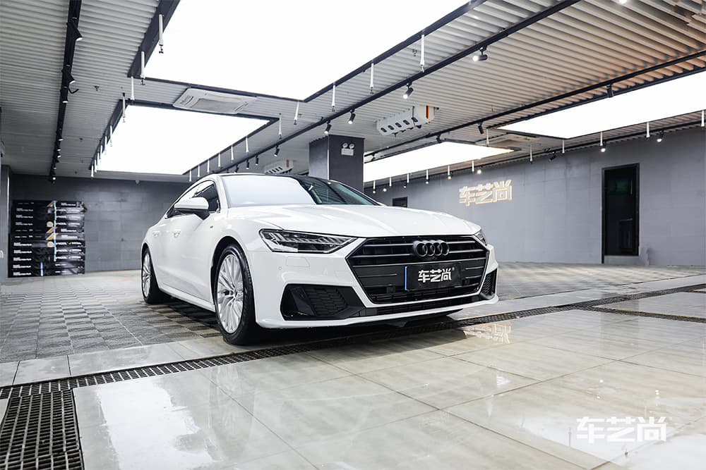 奥迪A7 施工威固漆面保护膜过程及效果展示（图三十）