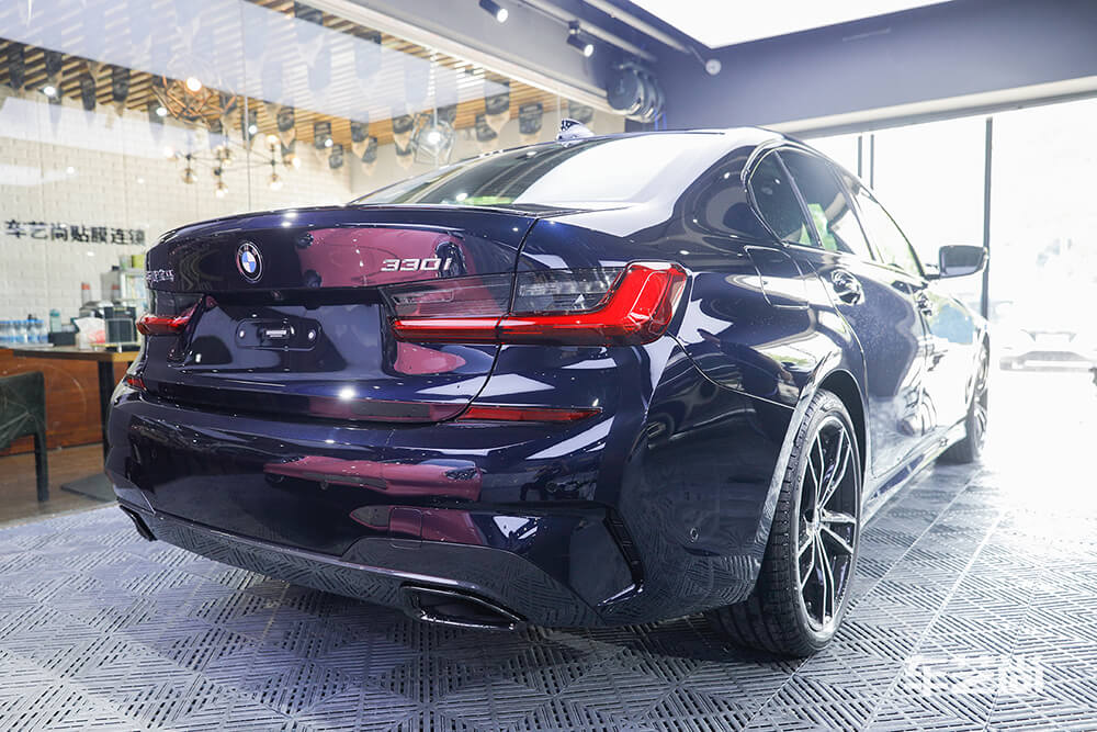 宝马330i施工威固漆面保护膜效果展示（六）