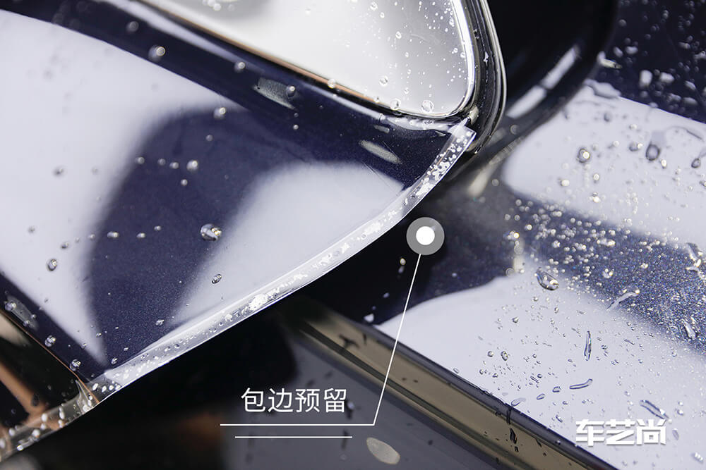 宾利飞驰施工威固漆面保护膜过程展示（十三）