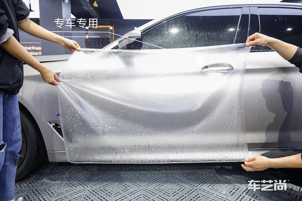 宝马5系装贴威固保护膜效果展示（图二）