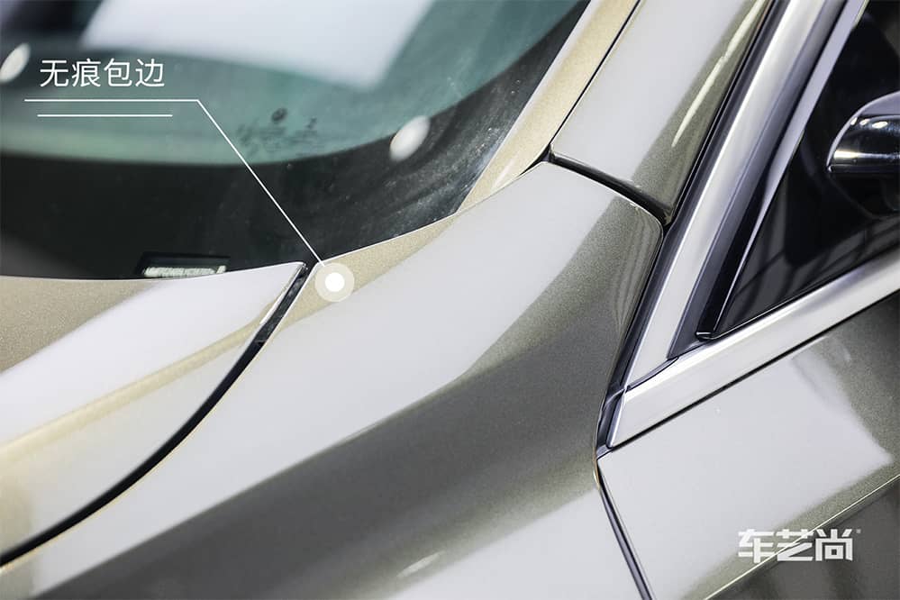 宝马X6施工威固漆面保护膜过程及效果展示（图十六）