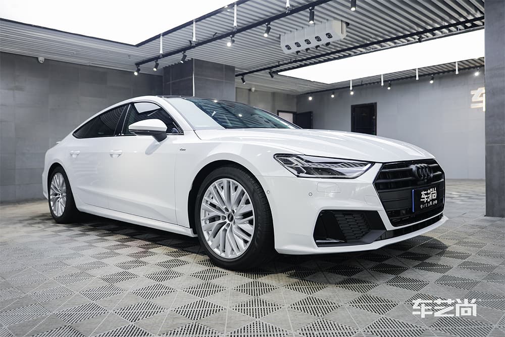 奥迪A7 施工威固漆面保护膜过程及效果展示（图三一）