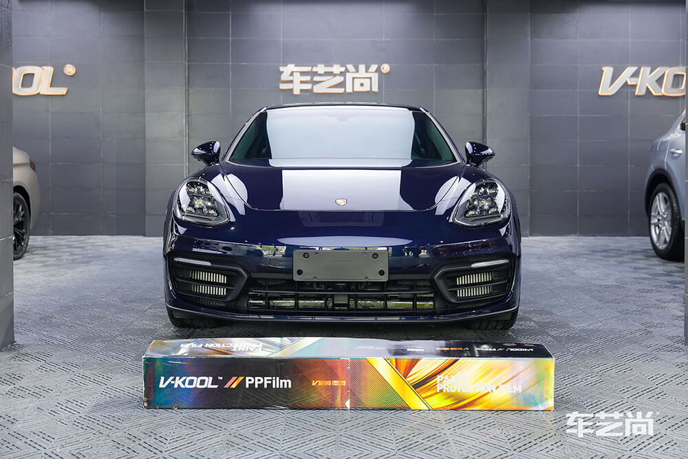 保时捷帕拉梅拉施工威固漆面保护膜效果展示（图十一）