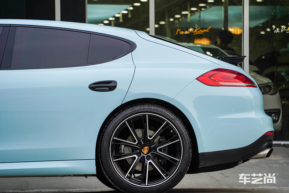 保时捷帕拉梅拉施工威固漆面保护膜效果展示（图十五）