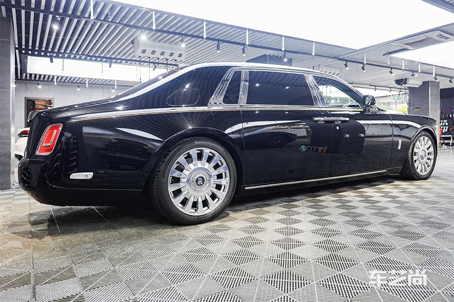 劳斯莱斯幻影施工威固漆面保护膜过程及效果展示（图十八）