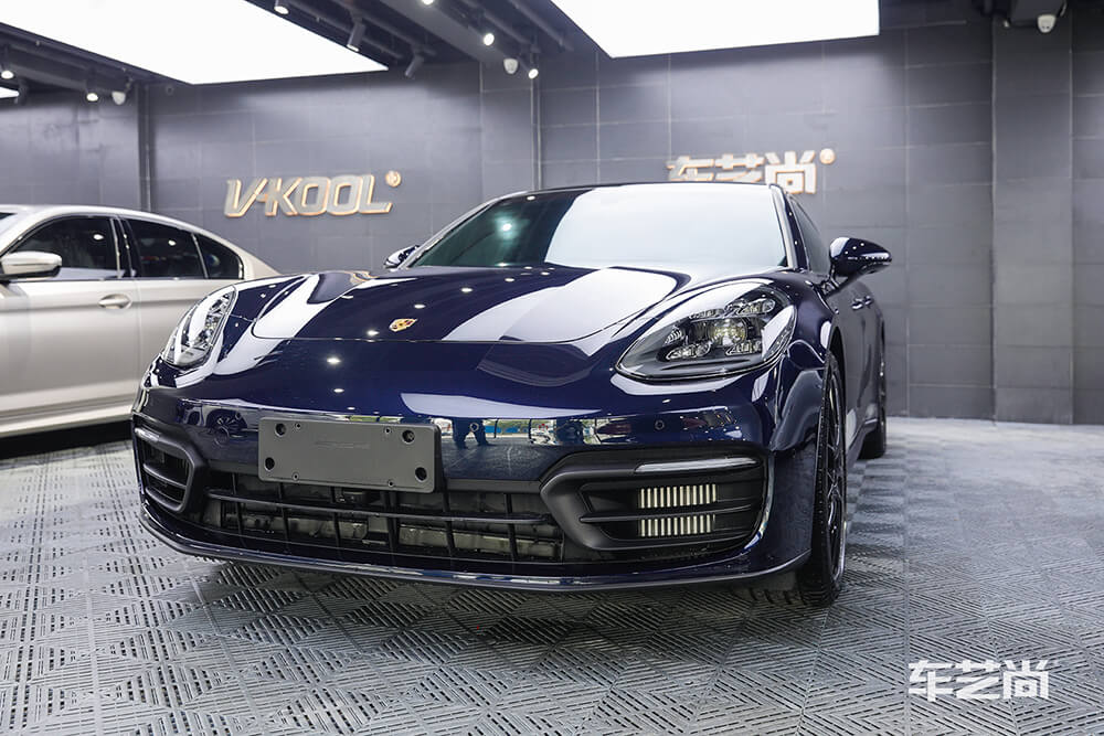 保时捷帕拉梅拉施工威固漆面保护膜效果展示（图七）