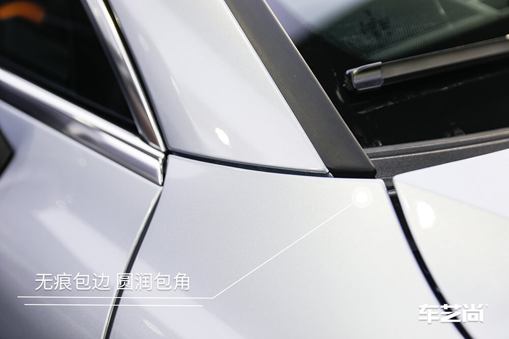 保时捷卡宴装贴威固漆面保护膜效果展示（图一）