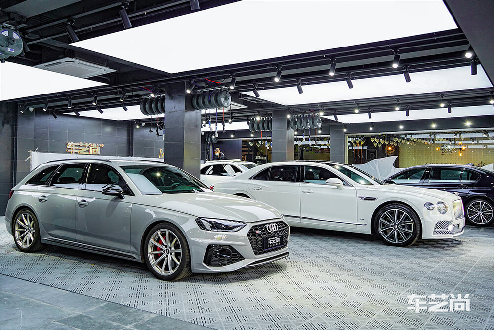 宾利飞驰施工威固漆面保护膜过程及效果展示（三十）