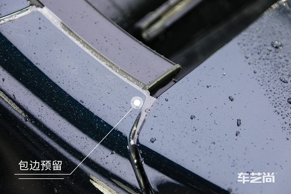 奔驰GLC300L施工威固漆面保护膜过程展示（十三）