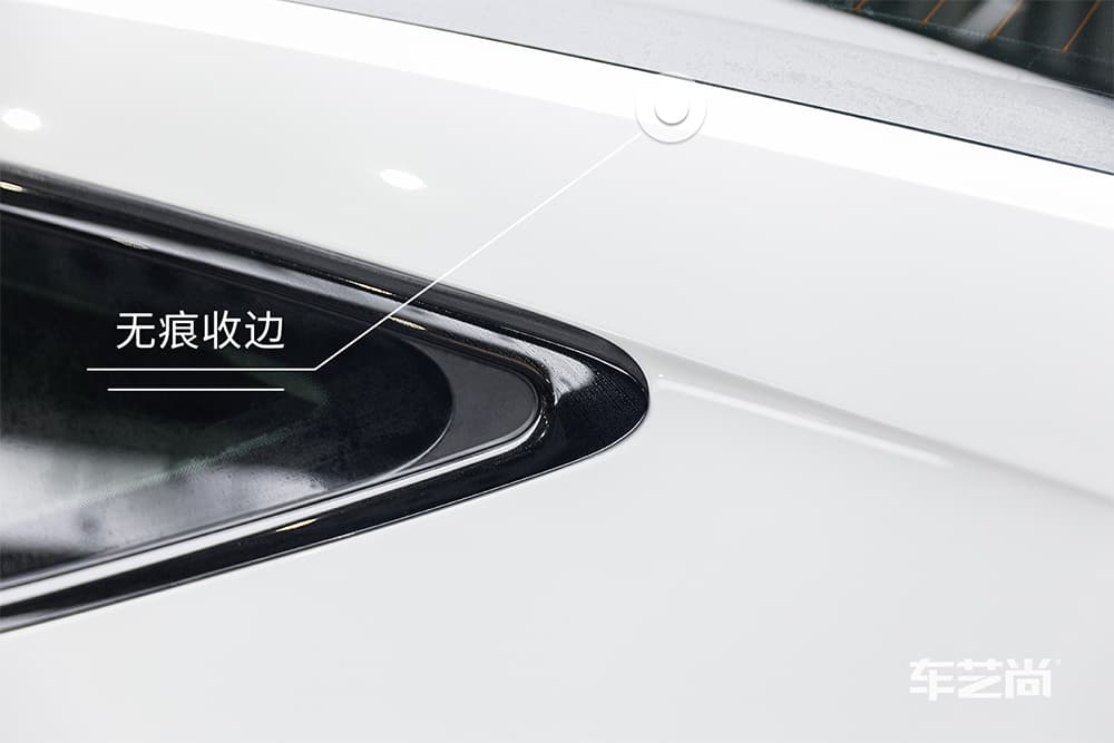 奥迪A7 施工威固漆面保护膜过程及效果展示（图二一）