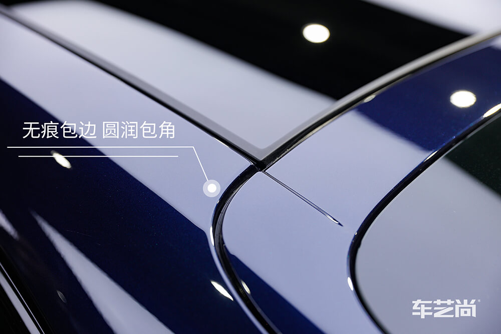 保时捷帕拉梅拉施工威固漆面保护膜效果展示（图二）