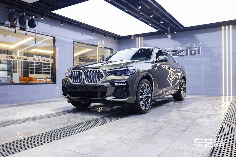 宝马X6施工威固漆面保护膜过程及效果展示（图二四）