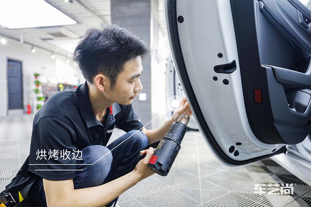 奥迪A7 施工威固漆面保护膜过程及效果展示（图十四）