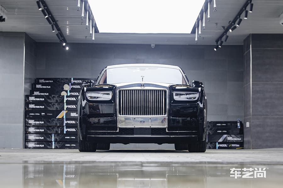 劳斯莱斯幻影施工威固漆面保护膜过程及效果展示（图十三）