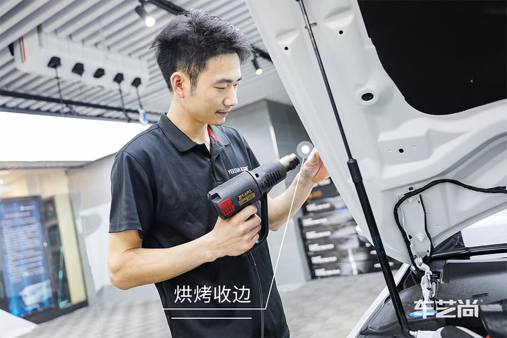 奥迪A7 施工威固漆面保护膜过程及效果展示（图十二）