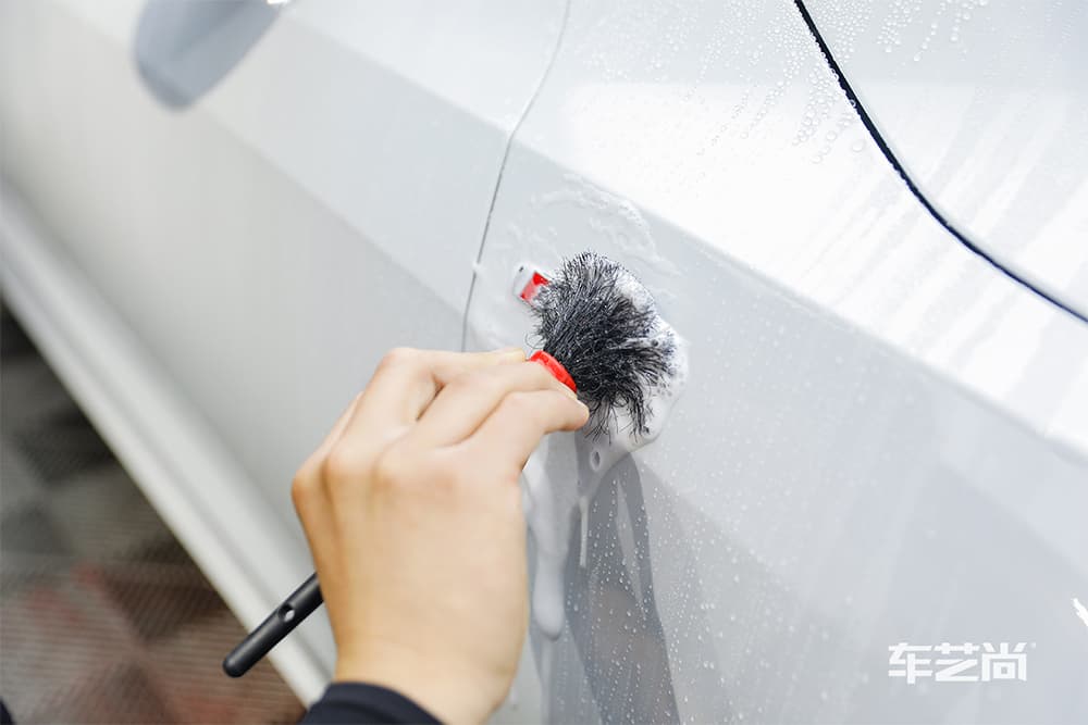 奥迪A7 施工威固漆面保护膜过程及效果展示（图一）