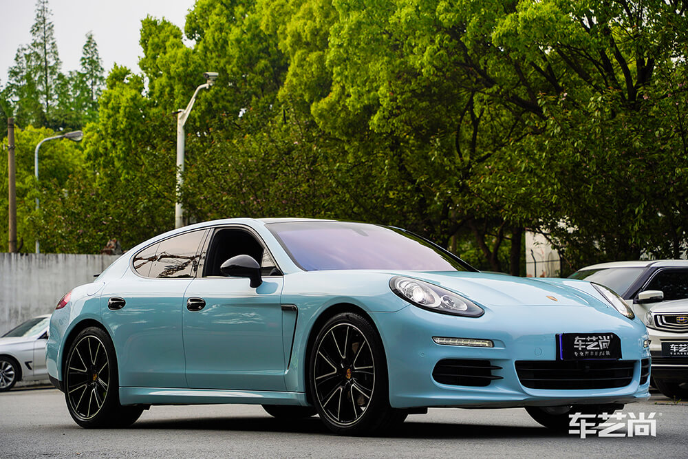 保时捷帕拉梅拉施工威固漆面保护膜效果展示（图十七）