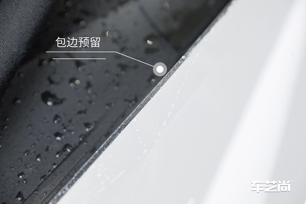 保时捷帕拉梅拉施工威固漆面保护膜过程展示（图十）