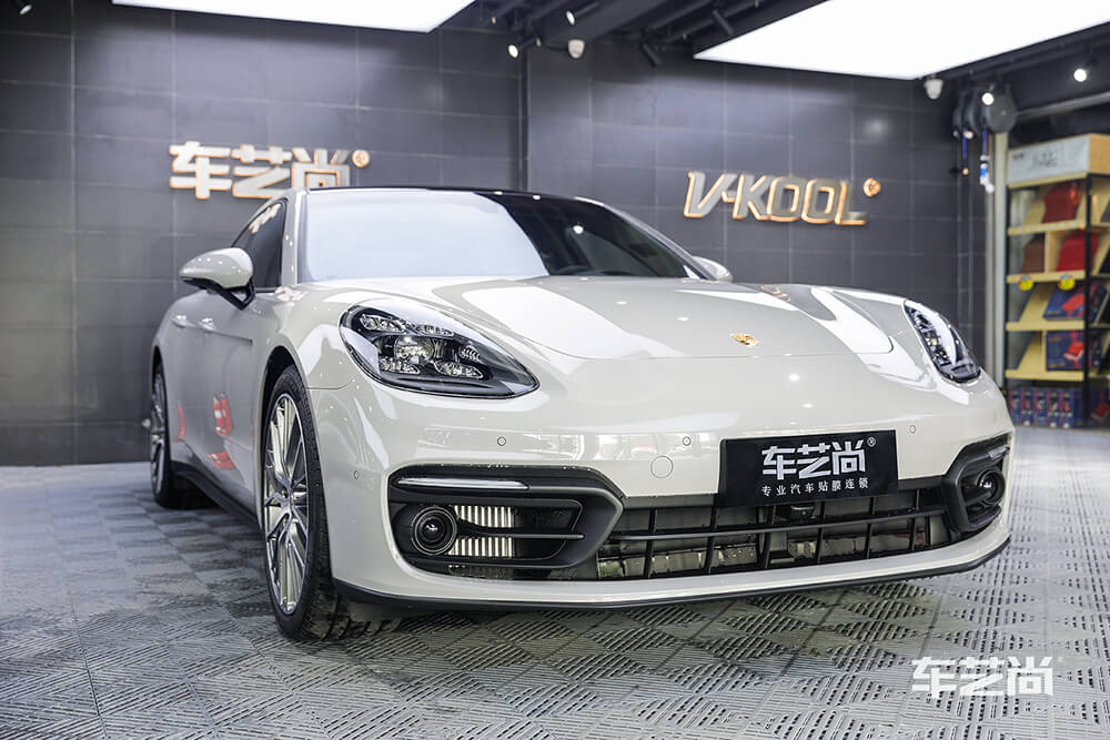 保时捷帕拉梅拉施工威固漆面保护膜效果展示（图六）