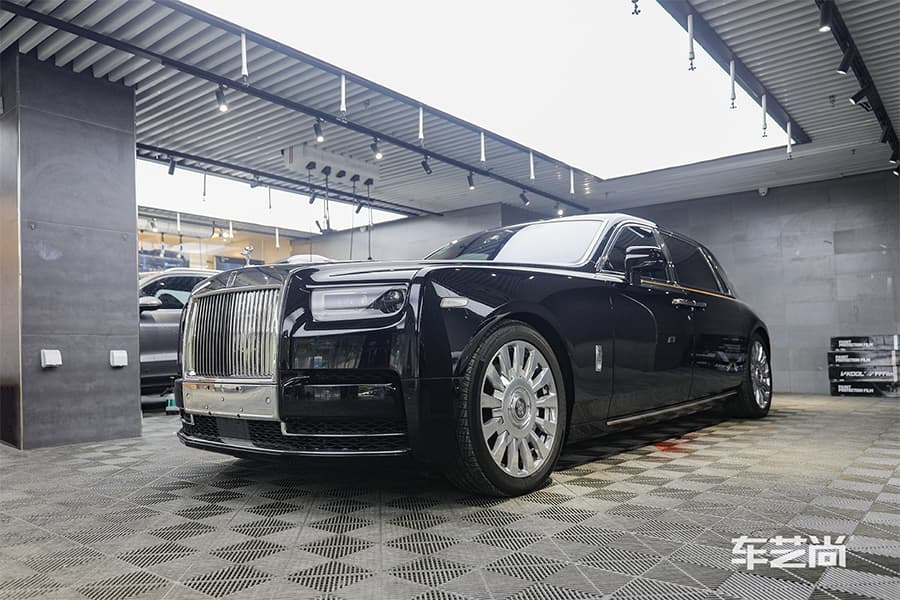 劳斯莱斯幻影施工威固漆面保护膜过程及效果展示（图十四）