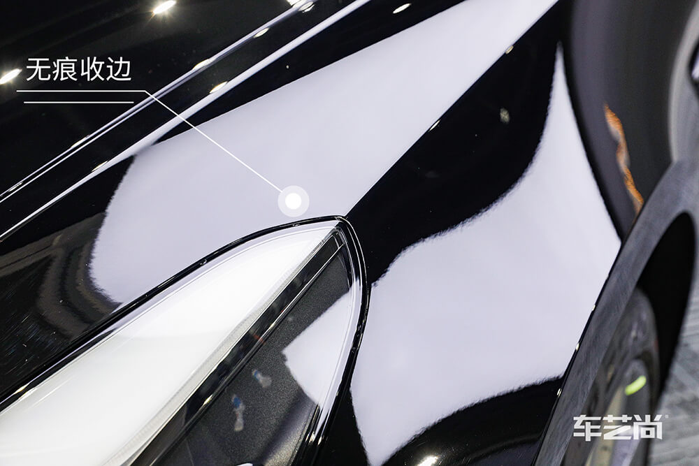 特斯拉Model 3施工威固漆面保护膜效果展示（一）