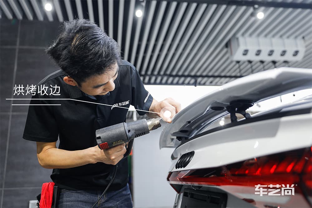 奥迪A7 施工威固漆面保护膜过程及效果展示（图十六）