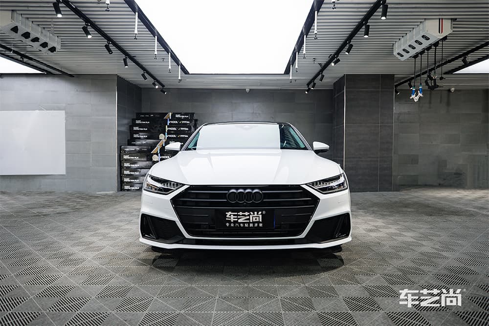 奥迪A7 施工威固漆面保护膜过程及效果展示（图二九）