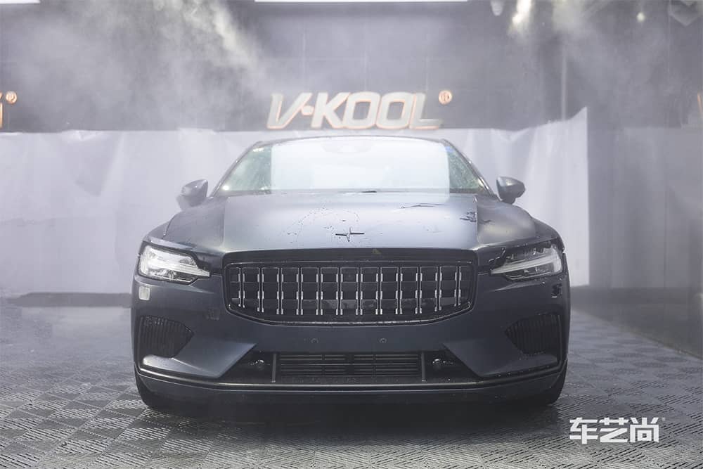 极星 Polestar 1施工威固漆面保护膜过程及效果展示（图一）